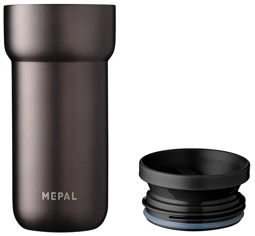 Ciemnoszary kubek termiczny 375 ml Titanium – Mepal