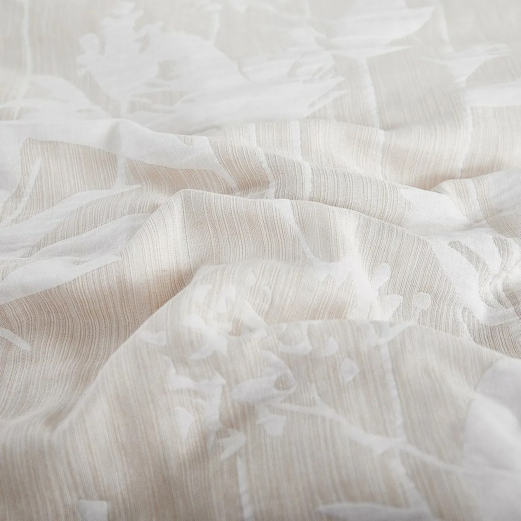 Pościel żakardowa Alabama beżowy, 140 x 200 cm, 70 x 90 cm