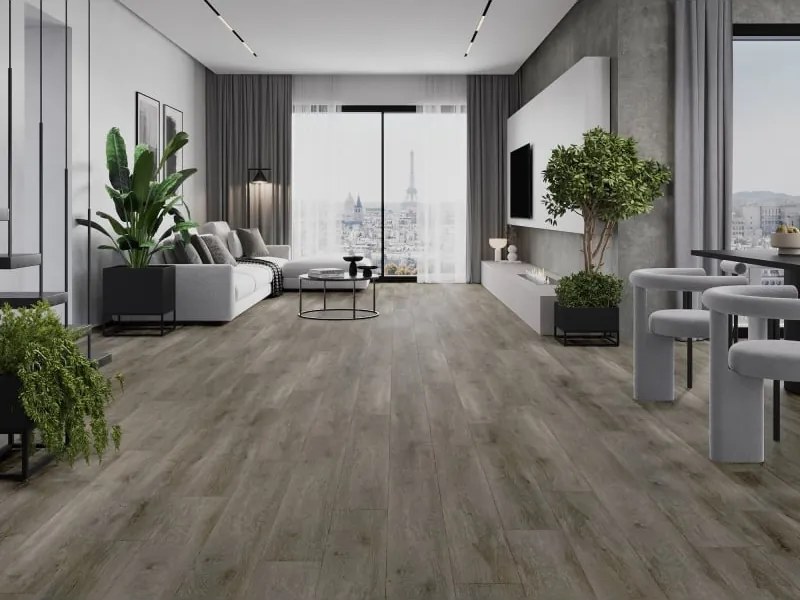 Mexen Sherwood  próbka paneli winylowych SPC 6,5 mm, podkład IXPE 1,5 mm, 4 V-Fuga, Dąb - F1051-S