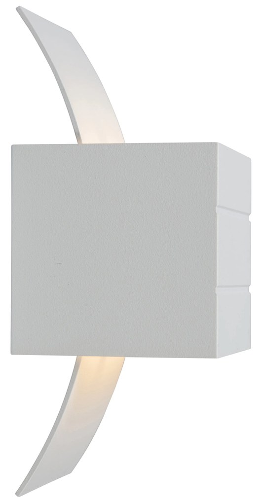 Nowoczesna lampa ścienna biała - Amy