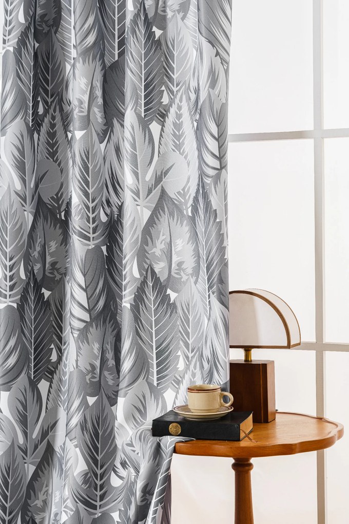 Zasłony designerskie PERUN 140x270 cm (2 szt.), wzorzyste