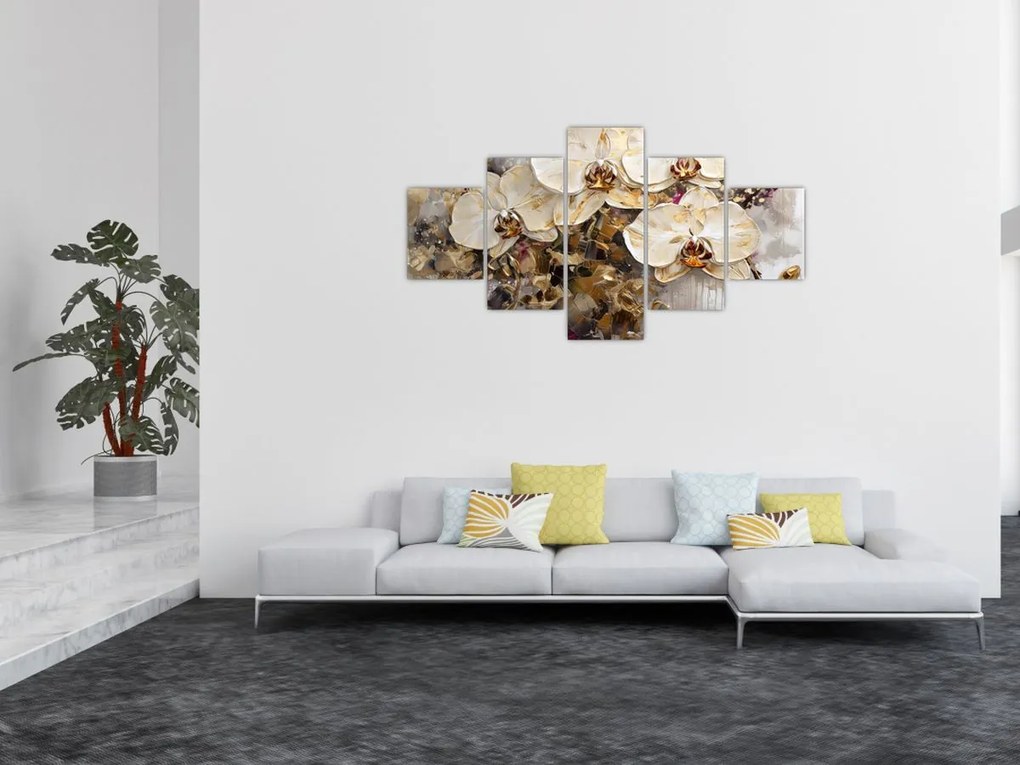 Obraz - Storczyki (125x70 cm)