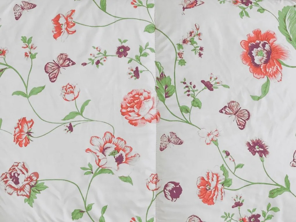 Zestaw całorocznej kołdry 140x200 cm z włókna silikonowego z poduszką 70x90 cm MEADOW FLOWERS