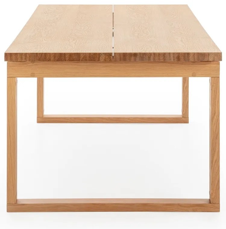 Stół z blatem w dekorze dębu 100x220 cm Rina – Marckeric