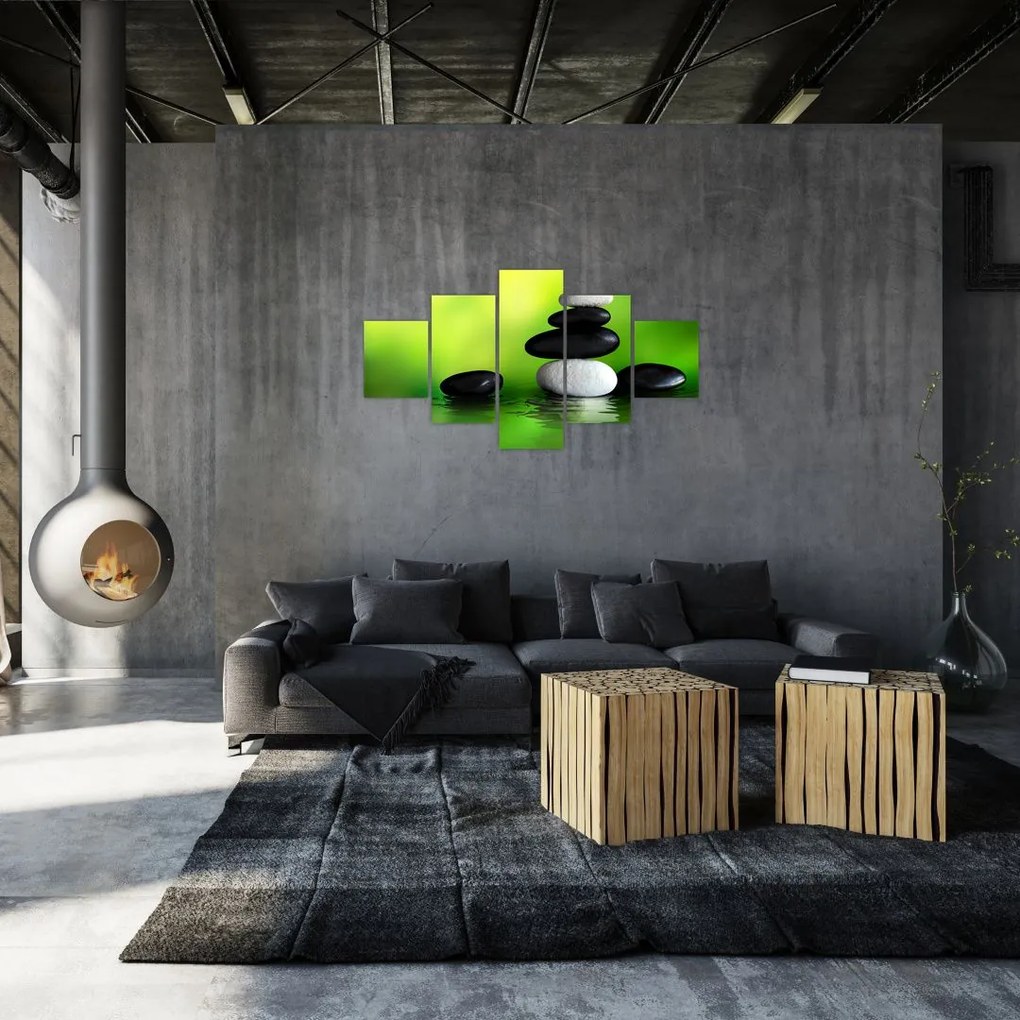 Obraz - Kamienie do relaksu (125x70 cm)