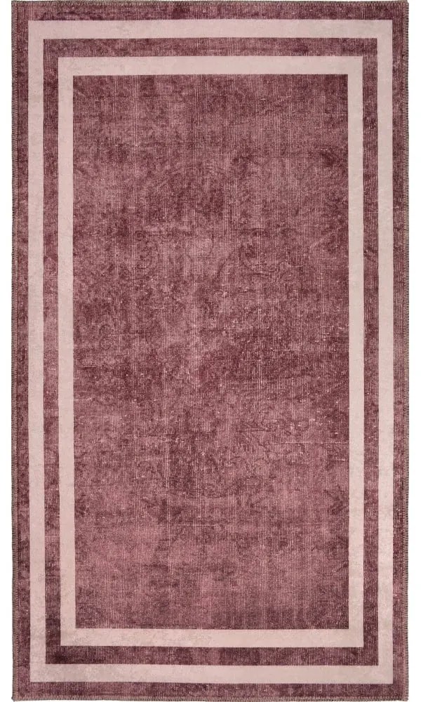Czerwony dywan odpowiedni do prania 150x80 cm – Vitaus