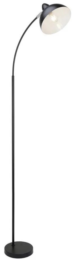 Rabalux 5240 - Lampa stojąca DARON 1xE27/40W/230V czarna