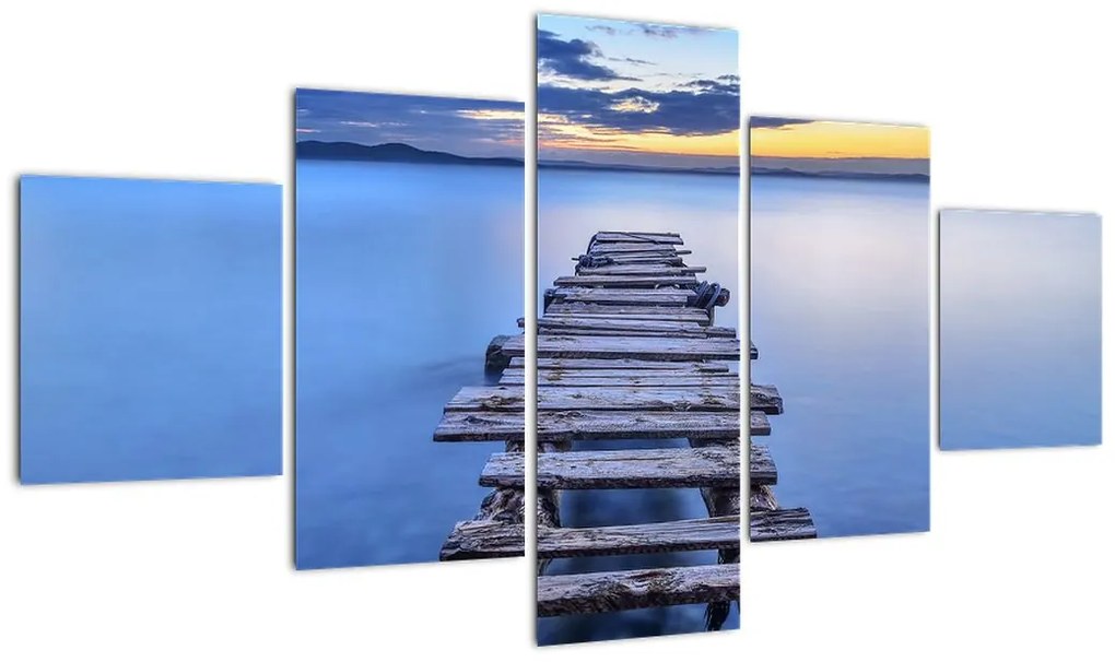 Obraz - Molo, Zadar, Chorwacja (125x70 cm)