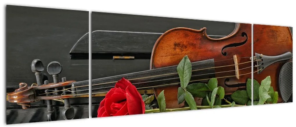 Obraz - Pamięć muzyka (170x50 cm)