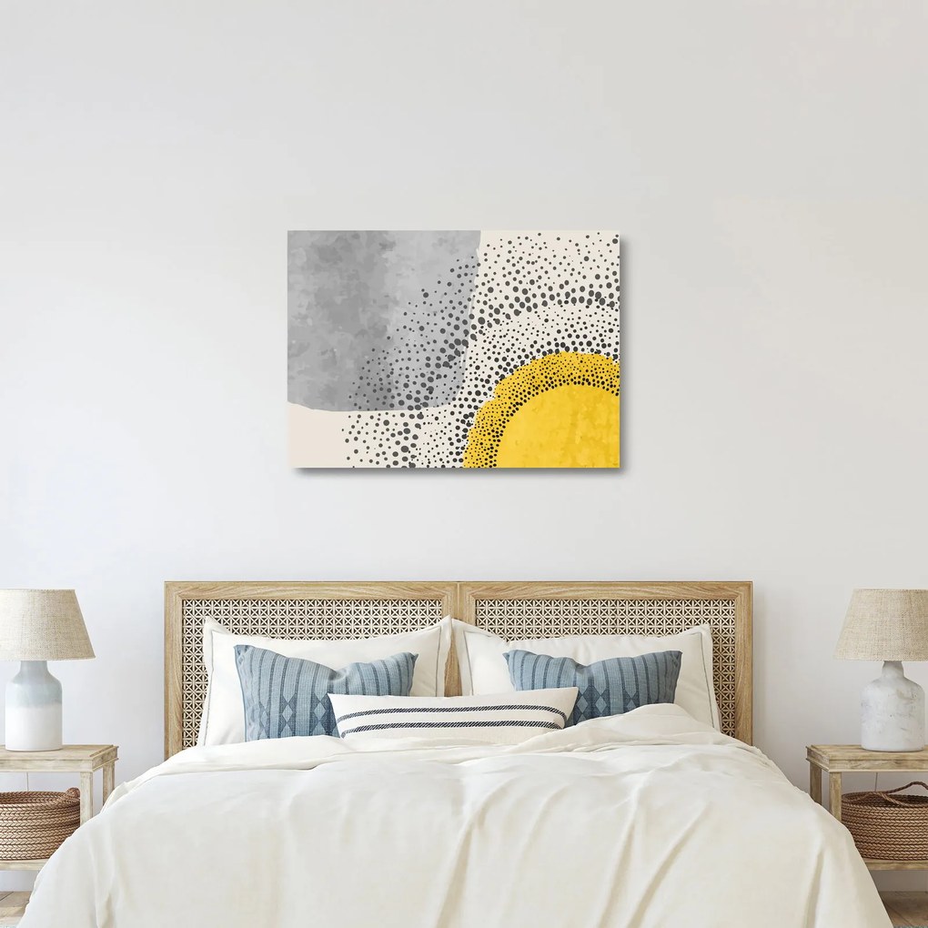 Obraz na szkle - Abstrakcyjny Obraz na szkle plaży N⁰3 (70x50 cm)
