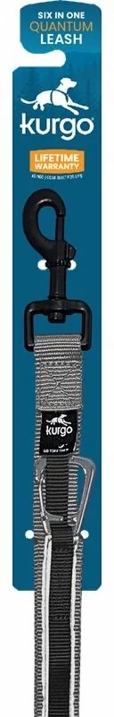 Kurgo® Quantum 2.0 Smycz dla psów, czarny