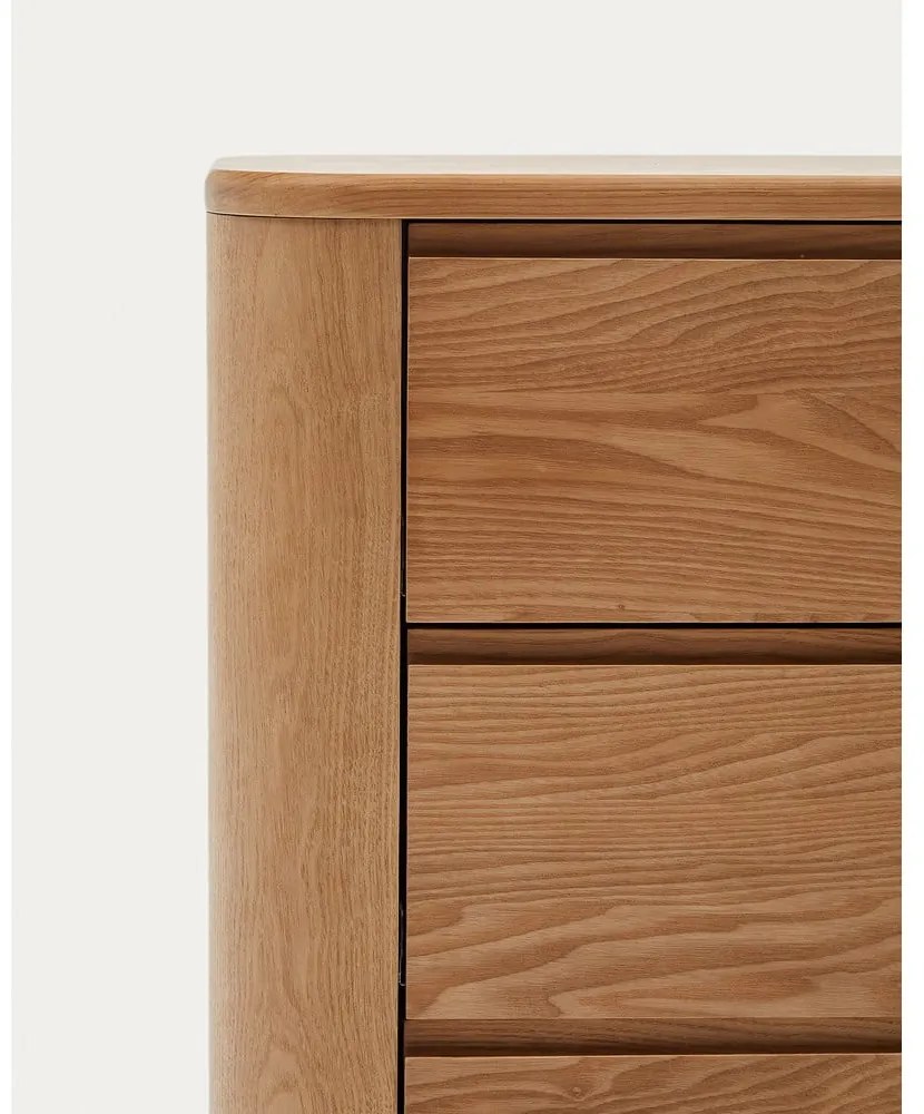 Komoda w dekorze jesionu w naturalnym kolorze 120x80x40 cm Salaya – Kave Home
