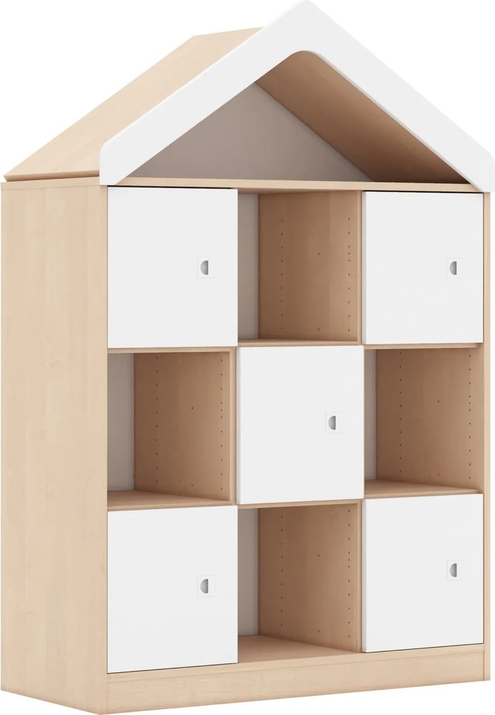 Regał szkolny domek Blox BASE 110 index 3PP-3R-5F1-D