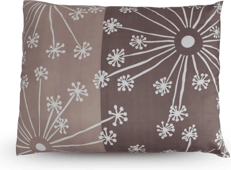 Zestaw całorocznej kołdry 140x200 cm z włókna pustego z poduszką 70x90 cm POLARIA, brązowa