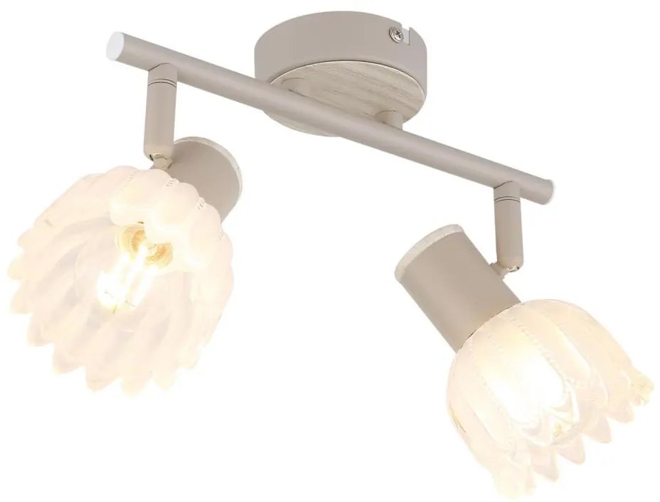 Globo 54317-2 - Oprawa punktowa PLANTA 2xE14/40W/230V