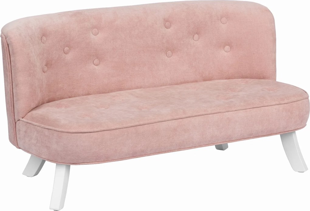 Nierozkładana sofa dziecięca Somebunny welur