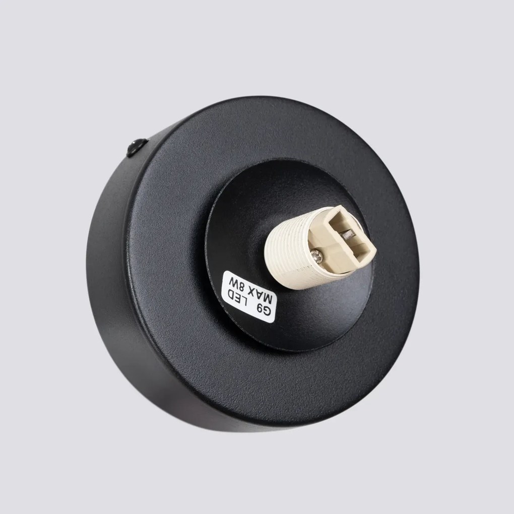 Kinkiet YOLI 1 czarny z włącznikiem SOLLUX LIGHTING