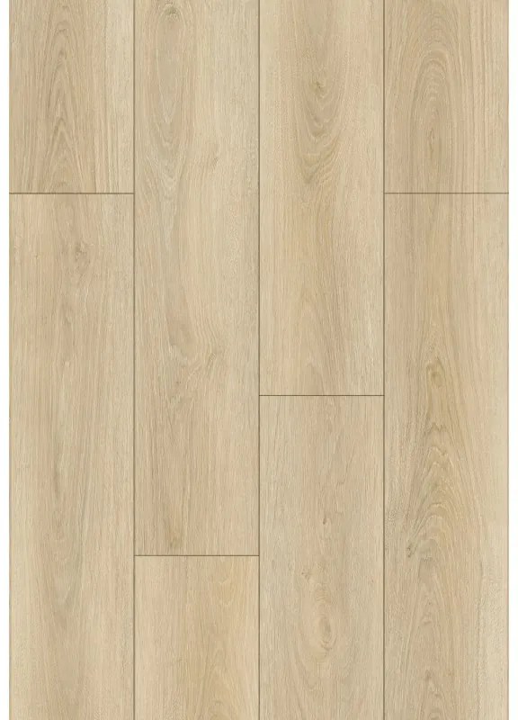 Mexen Kinston próbka paneli winylowych 1240 x 182 mm SPC 6,5 mm, podkład IXPE 1,5 mm, 4 V-Fuga, Dąb - F1057-S