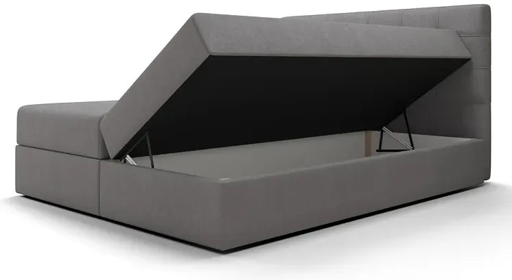 Łóżko kontynentalne z materacem 160x200 - Dibella 4 kolory