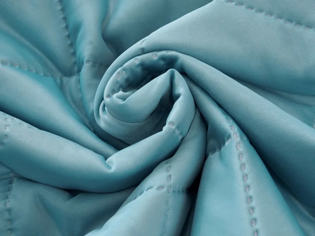 Chłodząca letnia kołdra ELARIA, turkusowa Rozmiar: 200 x 220 cm