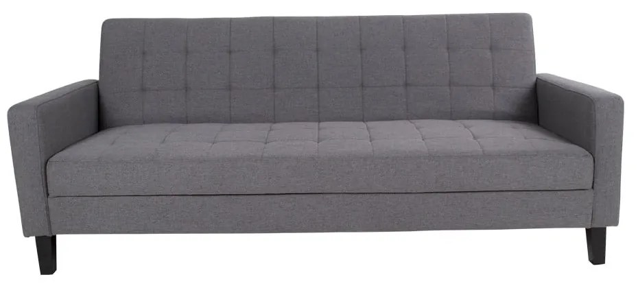 Szara sofa rozkładana 204 cm Milton – House Nordic