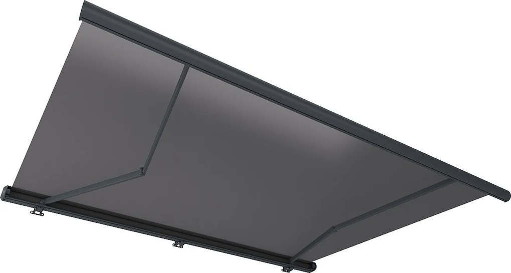 Zmotoryzowana markiza tarasowa z półkasetą  3 x 2,5 m antracytowa - CONSTELA