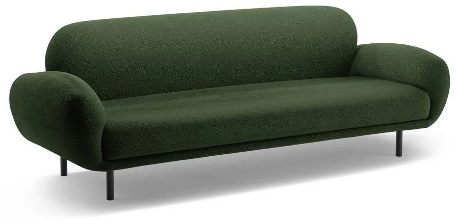 Zielona sofa z materiału bouclé 208 cm Poppy – Micadoni