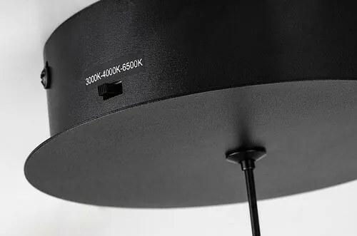 Rabalux 72115 wiszący żyrandol LED Silnora 35W, czarny