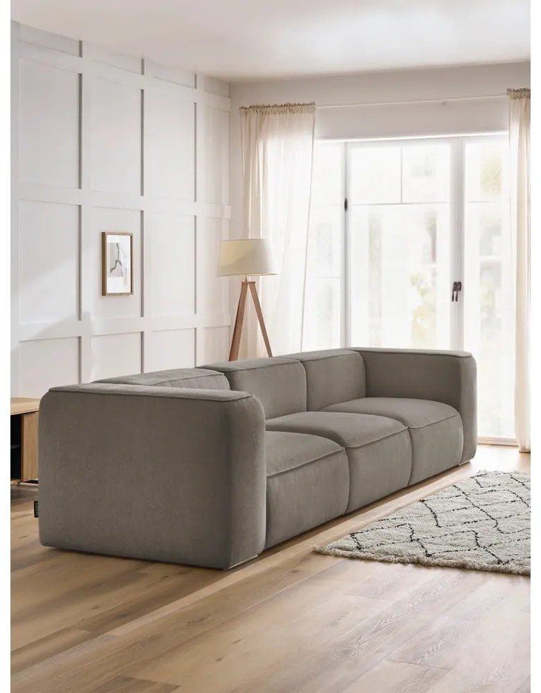 Szarobeżowa sofa 345 cm Zephyr – Bobochic Paris