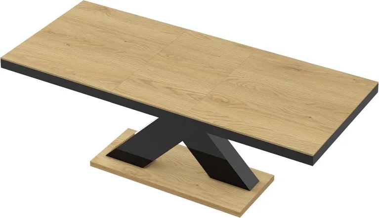 Stół do jadalni z dębowym blatem Xenon Hubertus