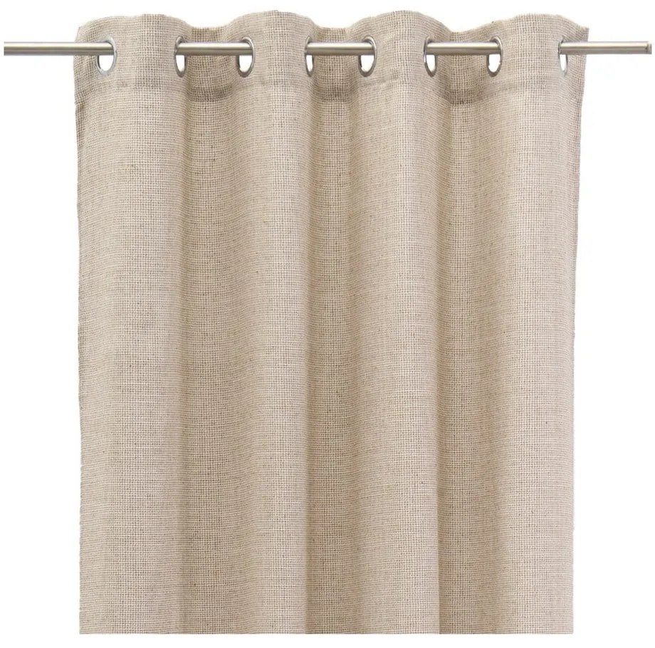 Brązowa zasłona 140x260 cm Cuadrille – Casa Selección