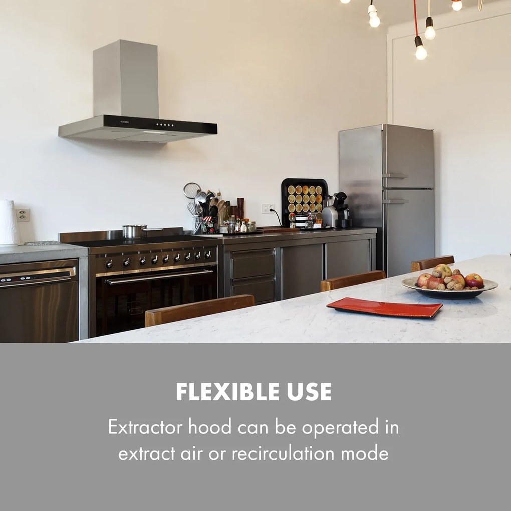 Klarstein Darya Okap przyścienny 60 cm