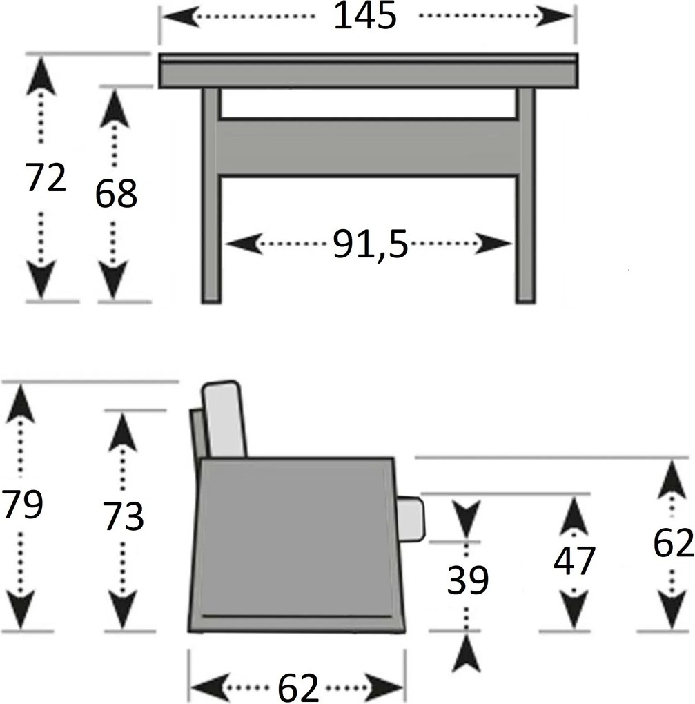 Doppler PANAMA ogrodowy zestaw wypoczynkowy