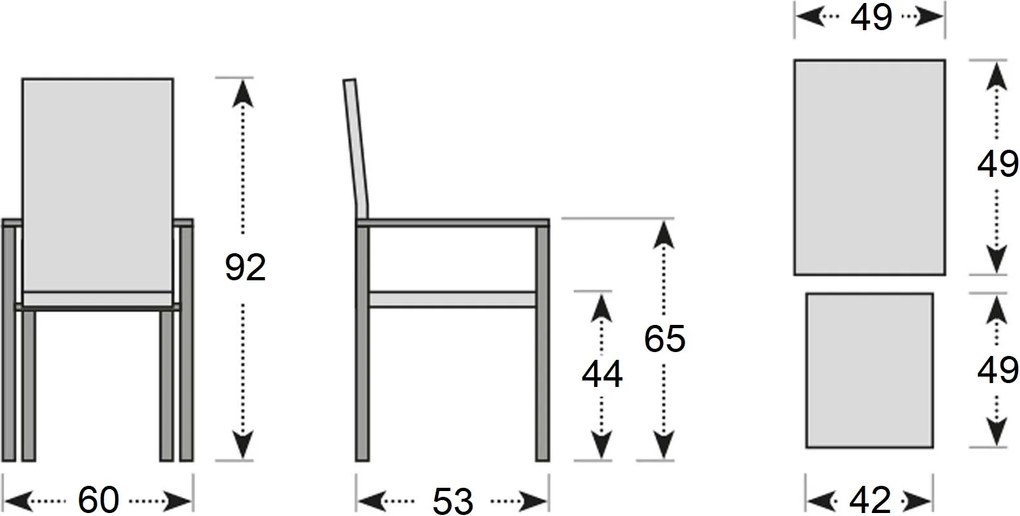 Doppler TAMAN LEVERTON FSC® zestaw mebli ogrodowych 6+2
