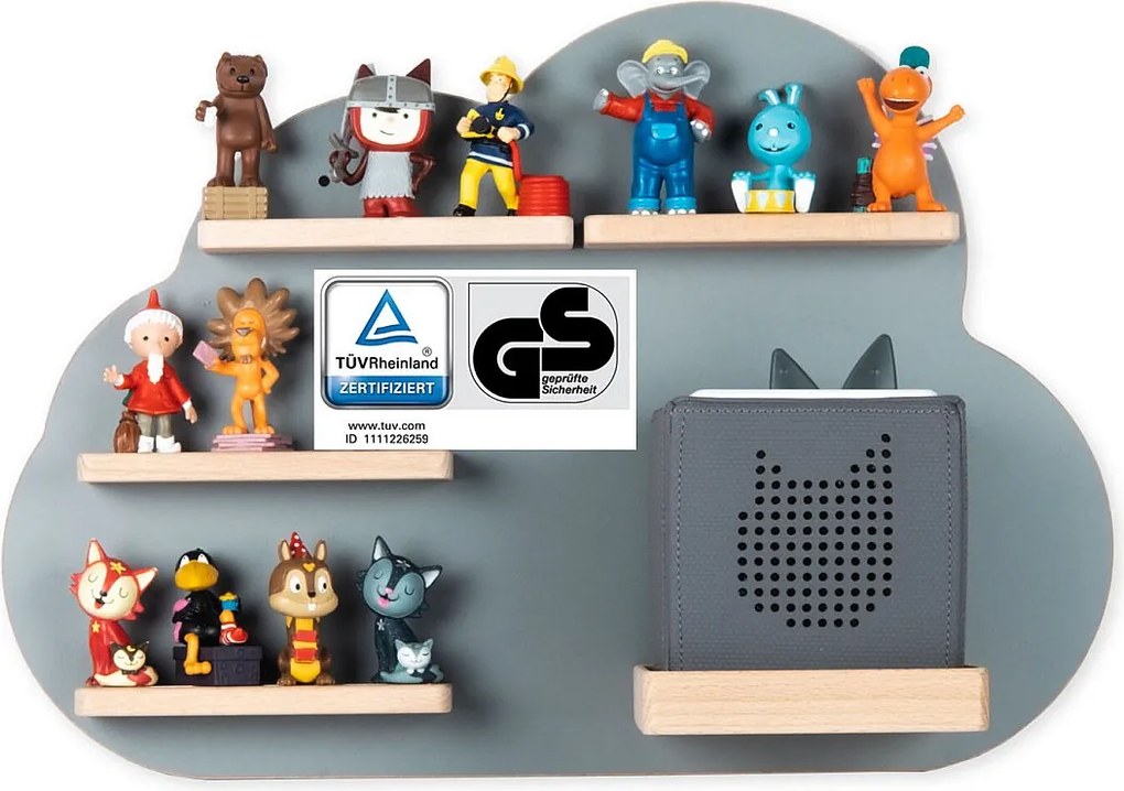 Shelf Wood Cloud Toniebox Tonies — dodatkowe informacje