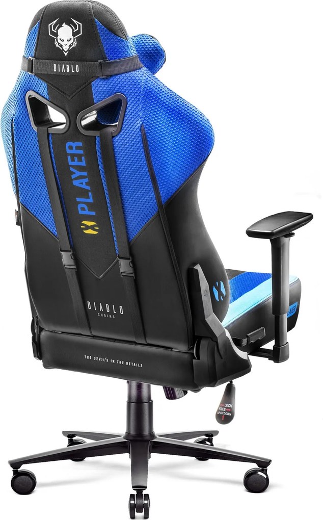 Fotel gamingowy Diablo X-Player 2.0 King Size Frost Black