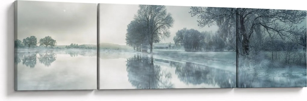 Obraz zimowej natury (170x50 cm)