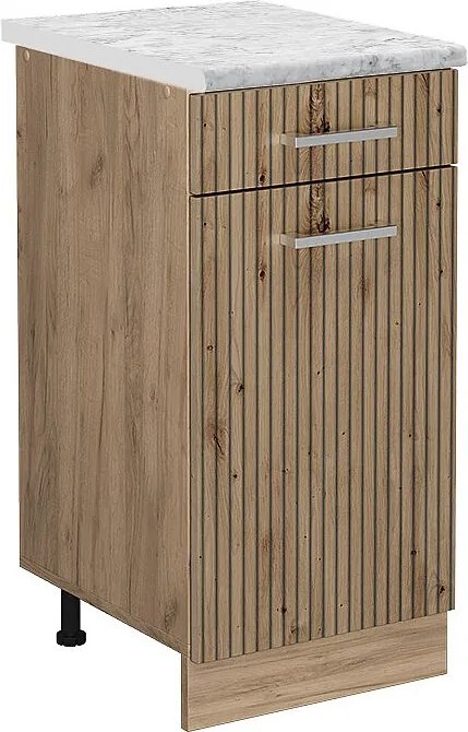 Szafka dolna do kuchni dąb rzemieślniczy 40x60x81.6 r-line