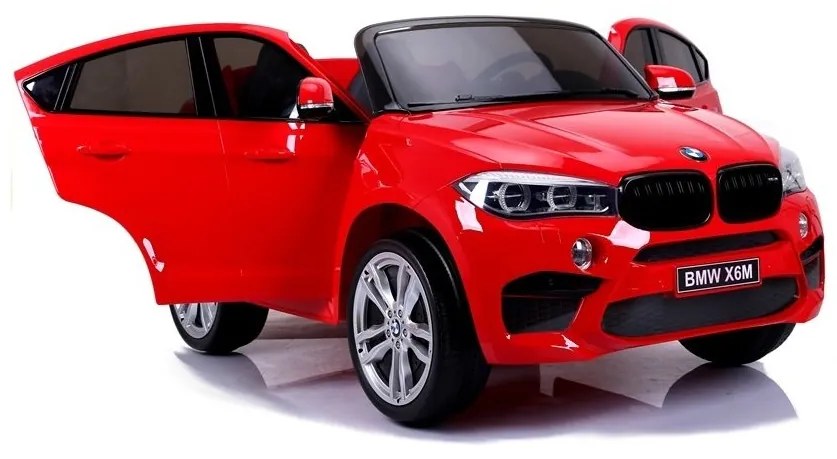 Auto na akumulator nowe bmw x6m czerwone