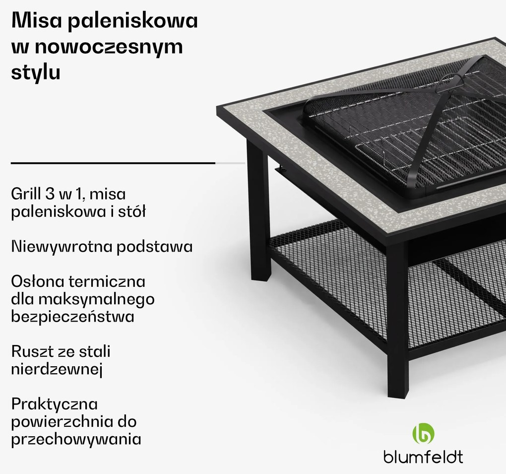 Blumfeldt Merano Avanzato, misa paleniskowa 3 w 1