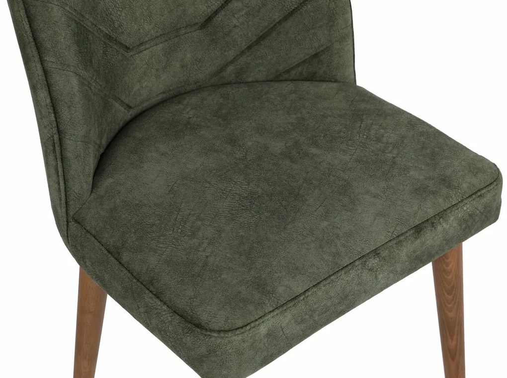 Zestaw krzeseł do jadalni Dallas Dark Green, 2szt.