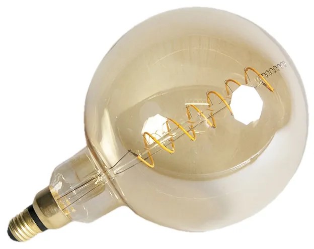 Żarówka LED E27 ściemnialna zspiralnym filamentem G200 3W 200lm 2100K