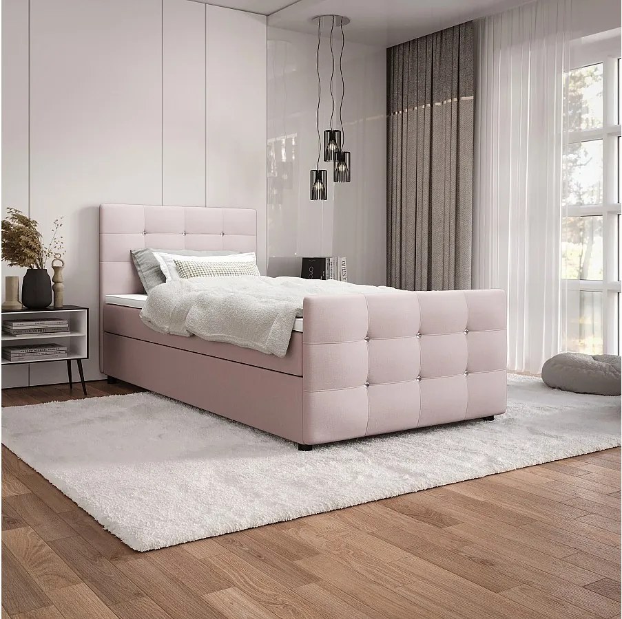 Łóżko kontynentalne KLEO mini 90x200 Cosmic 14