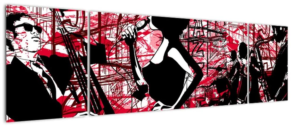 Obraz - Jazz (170x50 cm)