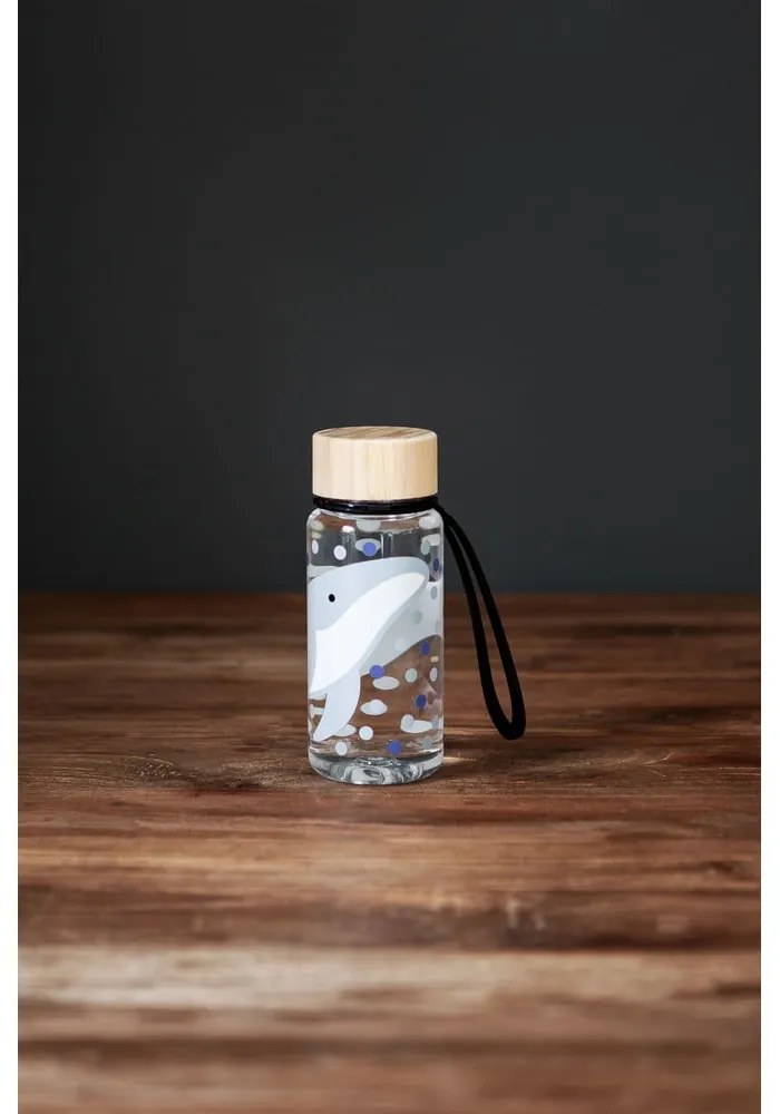 Butelka dla dzieci z tritanu 400 ml Whale – Kindsgut