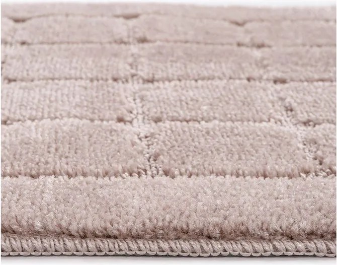 Brązowe dywaniki łazienkowe zestaw 2 szt. 50x80 cm Kareli – Foutastic