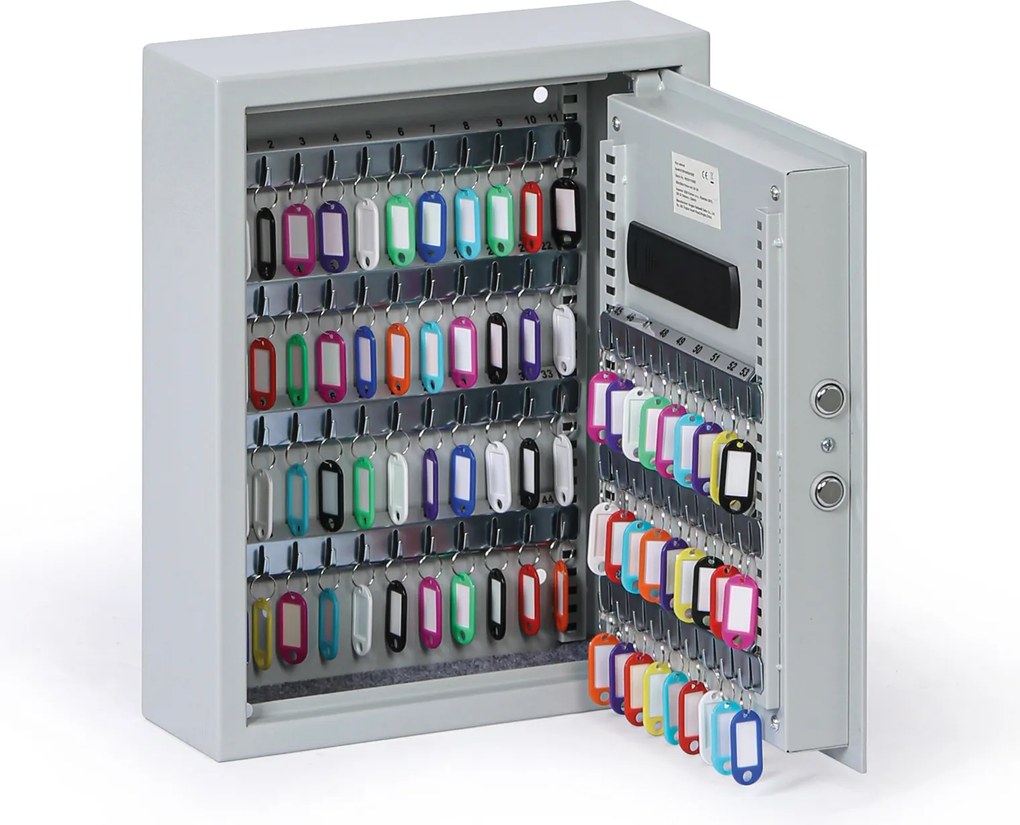 Skrzynka na klucze z elektronicznym zamkiem, 450 x 360 x 118 mm