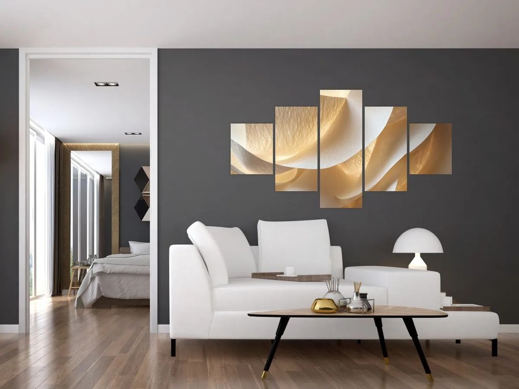 Obraz - Papierowa faktura (125x70 cm)