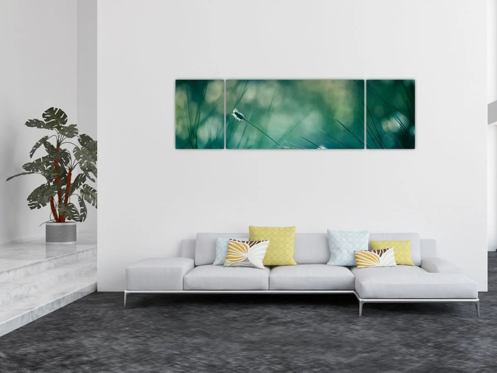 Obraz - Szczegół trawy (170x50 cm)