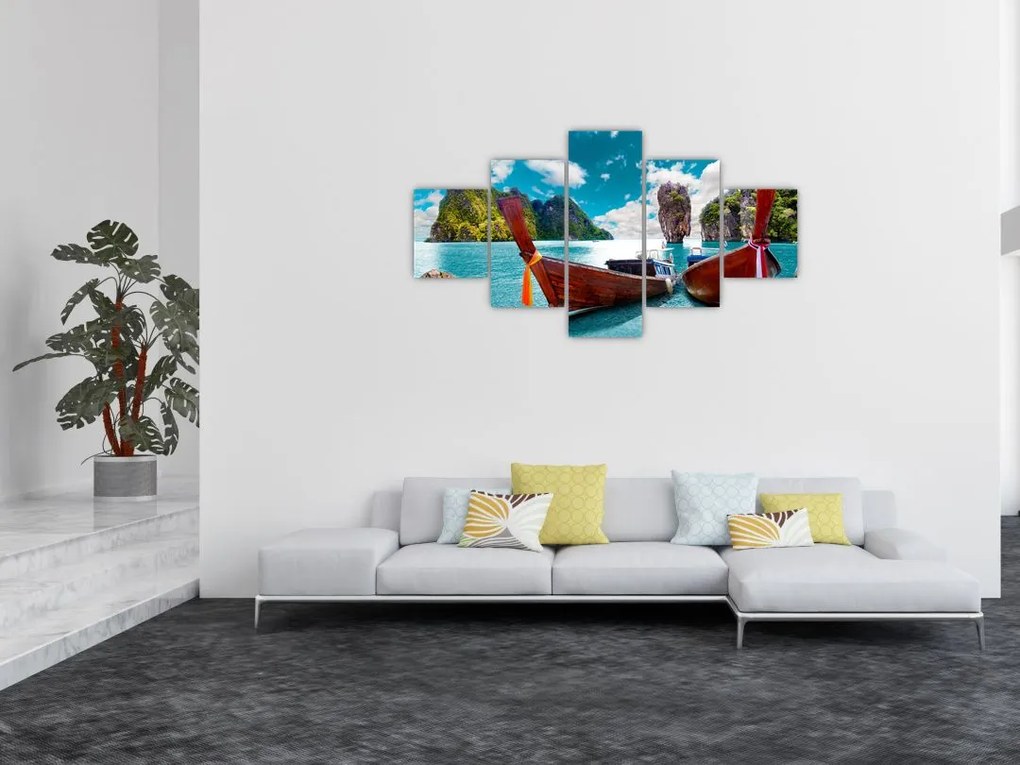 Obraz- Raj na ziemi (125x70 cm)